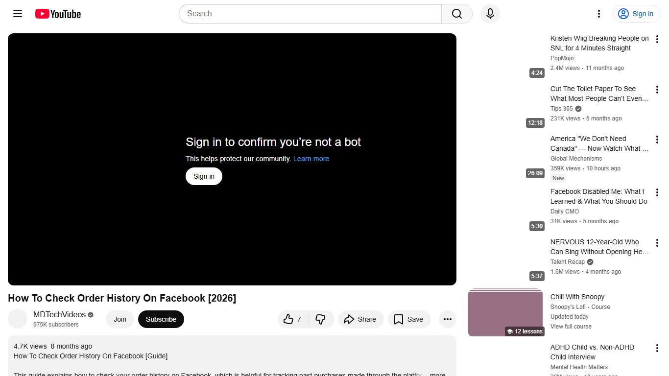 How To Check Order History On Facebook [2026] - YouTube