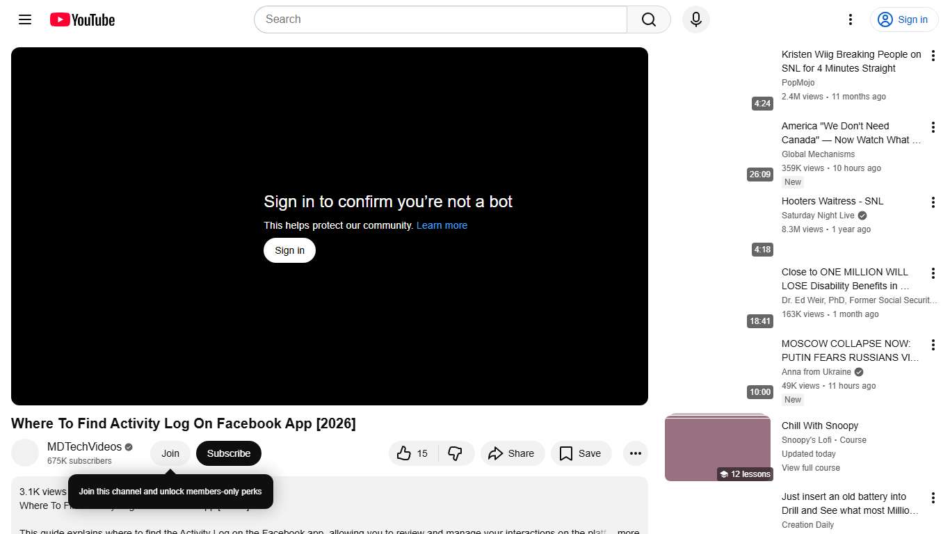Where To Find Activity Log On Facebook App [2026] - YouTube